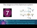 Virology 2015 Lecture #3: Genomes and Genetics