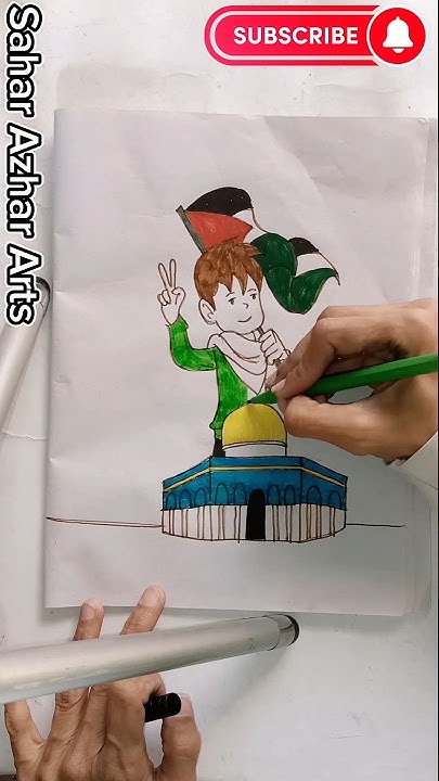 Free 🤲🇯🇴 Palestine #shorts #palestine #youtubeshorts #drawing - YouTube