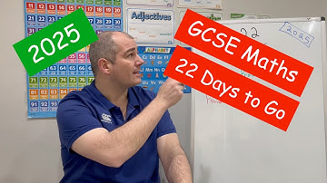 GCSE Maths 2025 Revision - 22 Days To Go - Corbettmaths