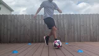 Ball Mastery - Skill 16 - Roll Over, Stop, Step Over