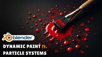 Blender Tutorial - Dynamic Paint meets Particle Systems