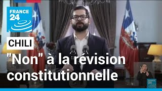 Chili : rejet massif de la révision constitutionnelle, les partisans du 