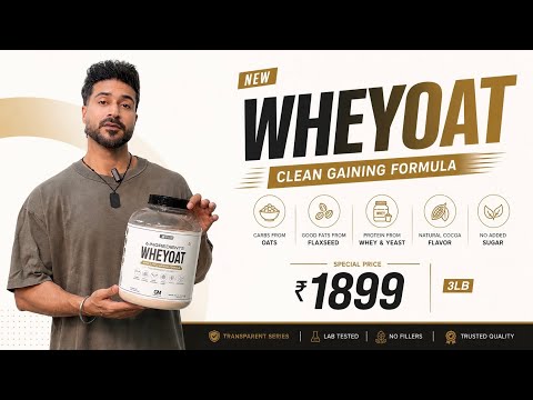WHEYOAT - First Ever CLEAN GAINING FORMULA by GM Nutrition