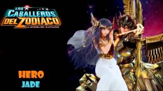 Video thumbnail of "Hero (Saint Seiya Leyenda del Santuario ending) cover latino by Jade"
