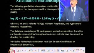 Mod-04 Lec-16 Strong Ground Motion (continued) part –VII