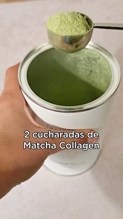 👉🏻Beneficios del Matcha y Colágeno🍵 Para todos los matcha lovers ahora  tenemos Matcha con Colágeno, la combinación perfecta en un sólo producto, te