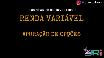 Como calcular o valor da opção?