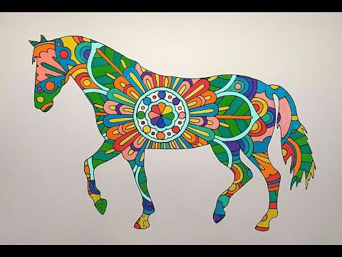You color, you