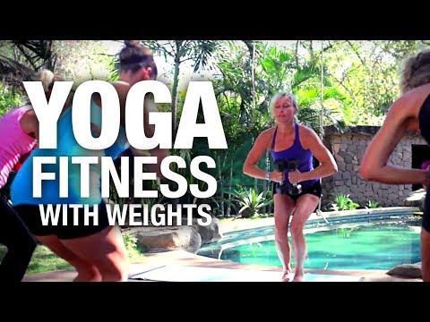 Yoga Fitness Class with Weights, a free yoga class with Erin Sampson