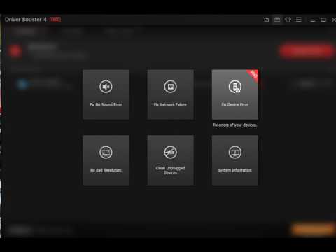 Driver Booster 4 Tutorial