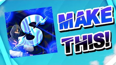 HOW TO MAKE FORTNITE AVI LOGO!(IOS/ANDROID)