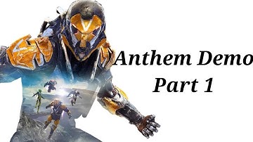 Anthem Gameplay Demo Part 1