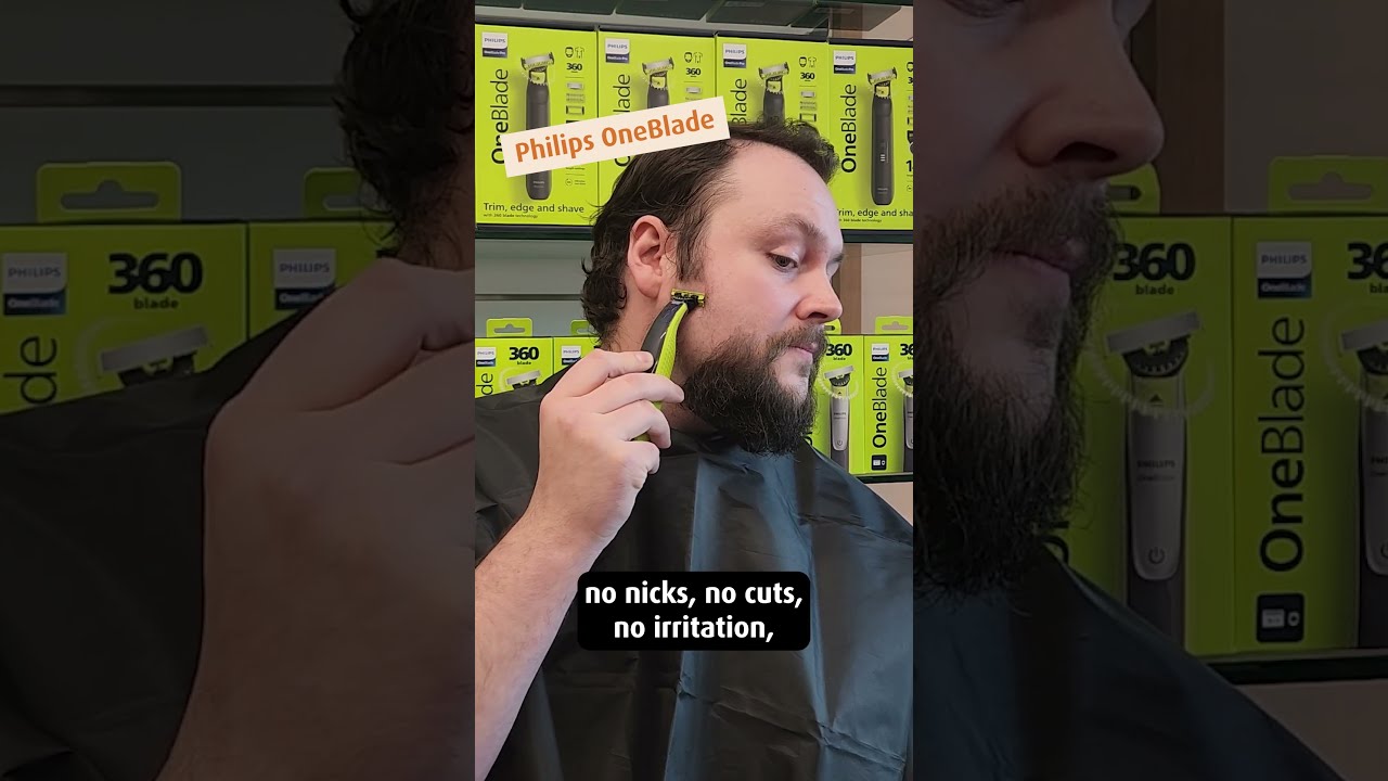  You Won T Believe How Quickly This Shaved My Beard Off Philips OneBlade 360 Shaver Shop