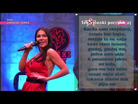 Marina Visković - TekStonski poremećaj (Ami G Show S14)