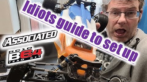 Team Associated RC10B6.4 car set up guide for club racers - what we have learnt