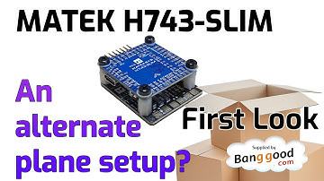 Matek H743-SLIM Flight Controller - First look