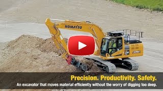 Komatsu PC210LCi11  Intelligent Machine Control Walk Around