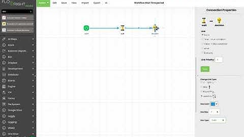 FlowWright   How to make the workflow sleep for # of days, minutes