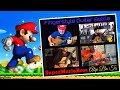 Alip Ba Ta freestyle battle || Super Mario Bross