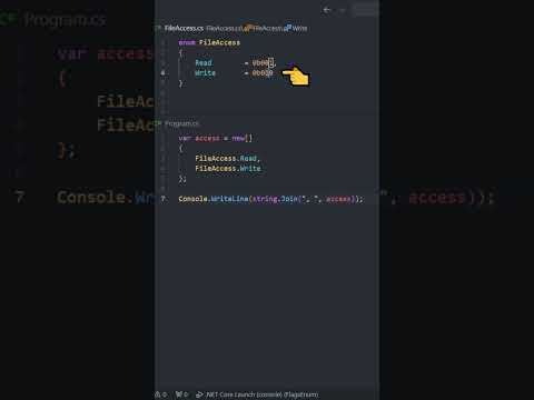Flags Enum in