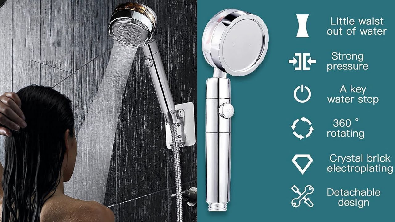 360 Power Shower Head Review 2021 Best Shower Head YouTube