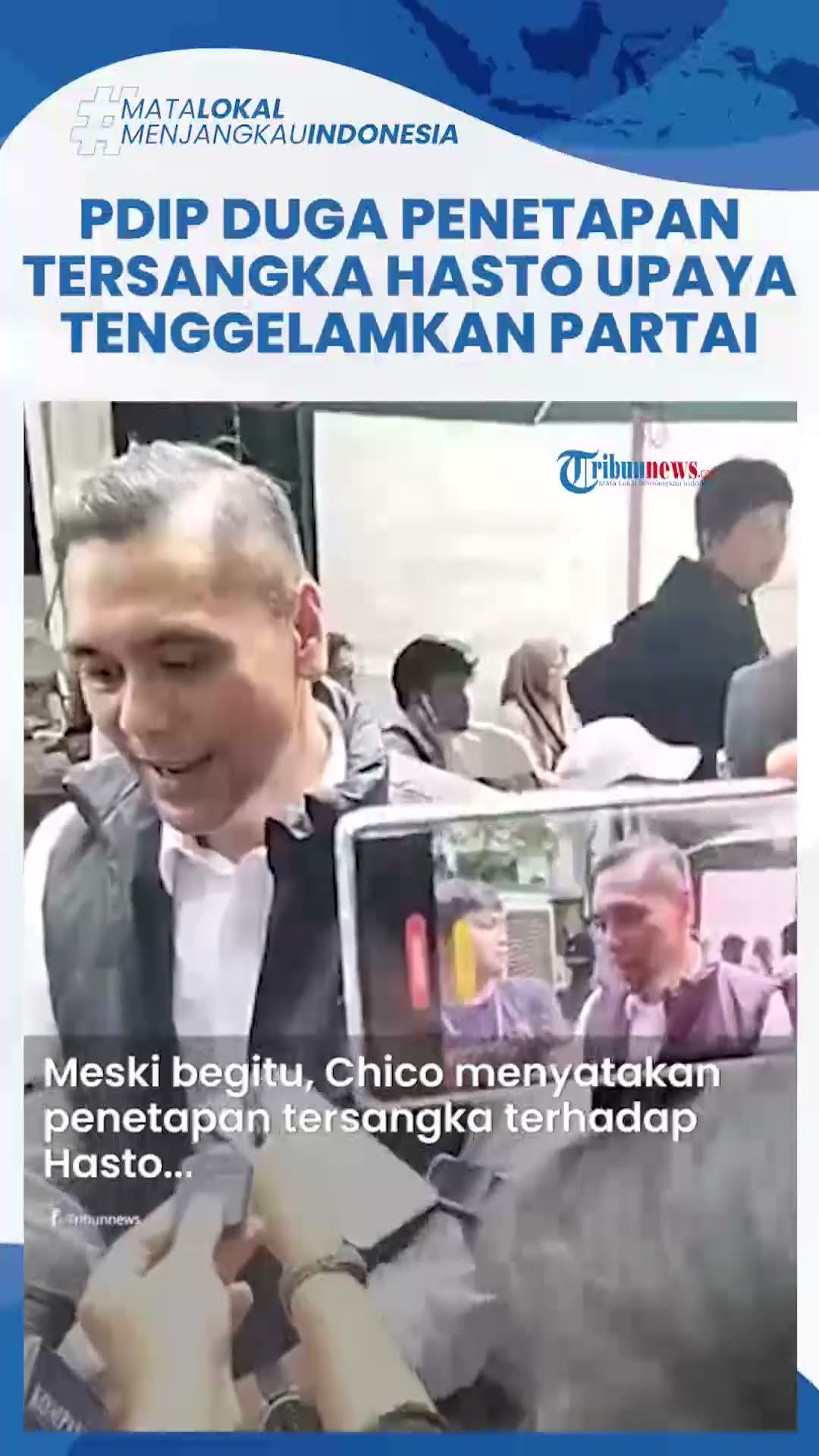 Kabar Penetapan Hasto Jadi Tersangka Dinilai Politisasi, Jubir Chico: Upaya Menenggelamkan PDIP
