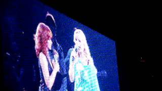 Reba And Melissa Peterman. Thompson Boling Arena. Knoxville, TN