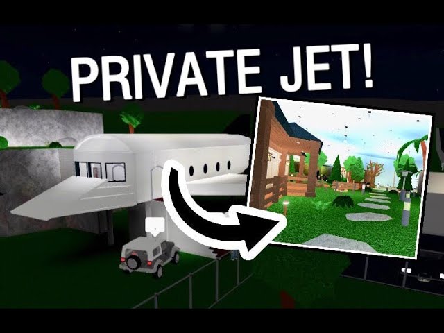 Recording In My NEW PRIVATE JET Property!  Life Roblox