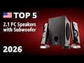 TOP—5. Best 2.1 PC Speakers with Subwoofer 2025