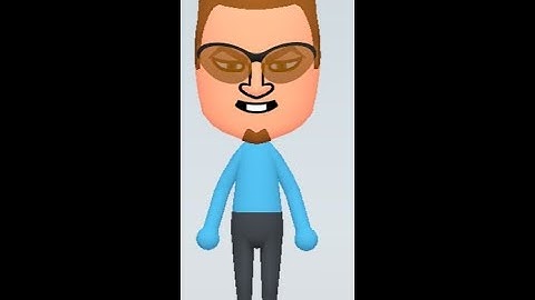 Nintendo CPU Wii/Switch Mii Character: Cole Mii