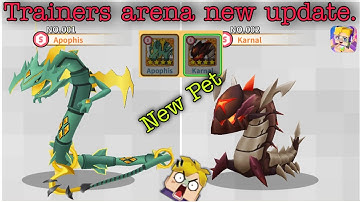 Trainers arena new update 😱 || New OP Pets || #blockmangounion #blockmango || winningdragon BG ||