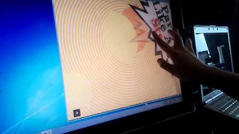 Multitouch gesture application