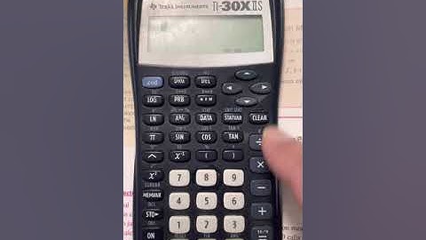 Memory storage for TI-30XIIS