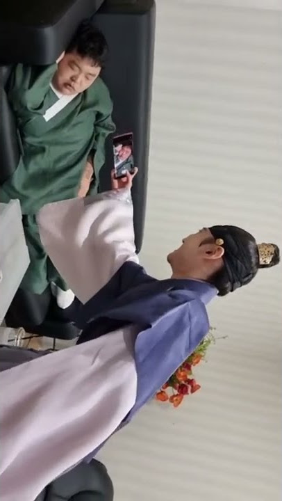 Park Eun Bin With Ko Kyu Pil Behind The Scene The King's Affection ☺☺☺☺☺😄🤭