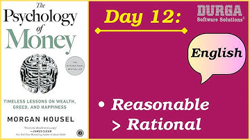 Day 12 : You Don’t Need PERFECT Decisions — The Power of Being REASONABLE |  Durga Sir
