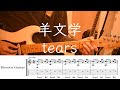 【TAB】羊文学「tears」弾いてみた