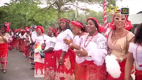 the Olu/King of Warri Kingdom in Western Africa Nigeria. His imperial majesty Ogiame Atuwatse III