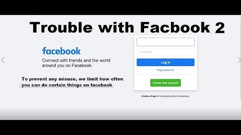 Facebook   to prevent any misuse