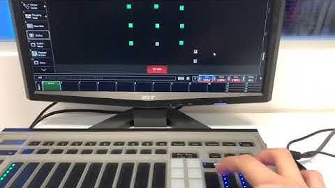 Theatre lights - Video 3 : RECORDING A SUBMASTER