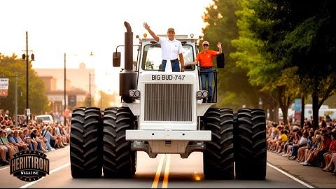 Big Bud 16V-747 White Edition 2025 – The World’s Most Powerful Tractor Returns!