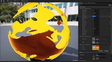 UE5 Stylized Fire Shader