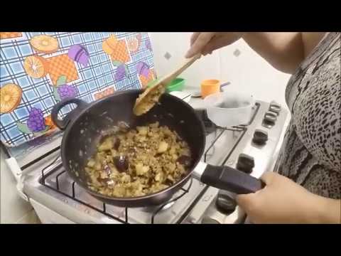 BERINJELA COM PROTEÍNA DE SOJA FÁCIL RÁPIDO E DELICIOSA