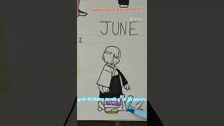 your month your jjk powers today is June who's birthday comes in June?#art#drawing#jjk