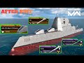 USS MICHAEL MONSOOR - AFTER BUFF 🔥- MOST BRUTAL DESTROYER ☠️- modern warships 