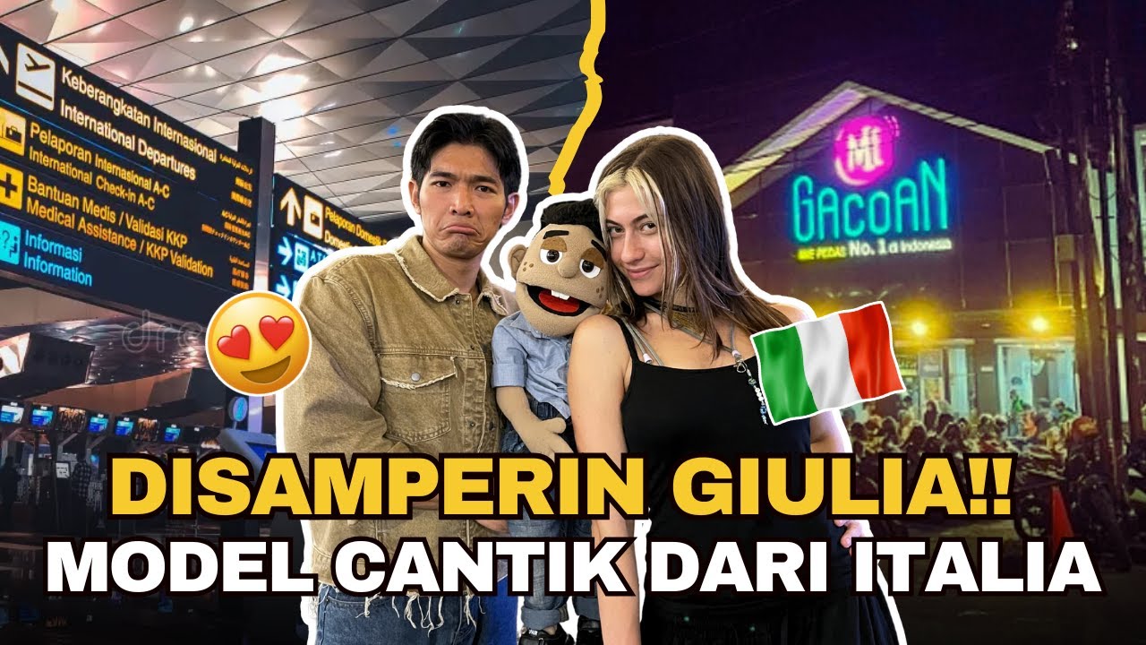 DATANG JAUH DARI ITALIA, UNTUK MENJEMPUT CINTANYA 🇮🇹❤️