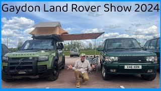 Gaydon Land Rover Show Highlights 2024 - Range Rover CSK / New Defender Wrap Reveal / P38 30th