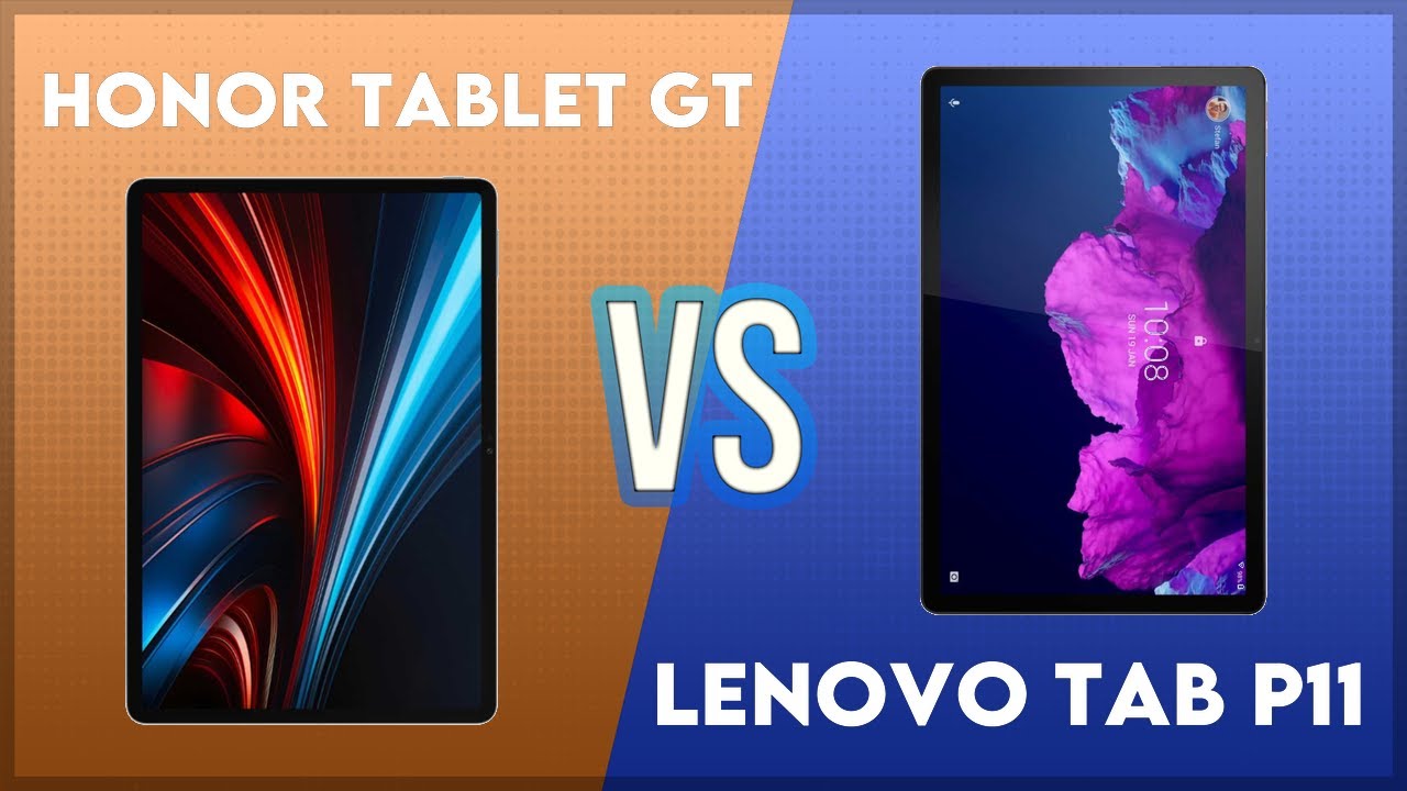 Honor Tablet GT vs Lenovo Tab P11 Comparison