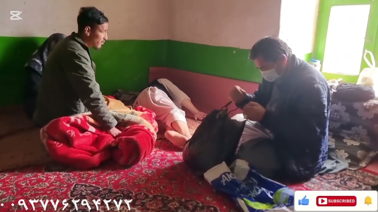 شیر حسن حسنی مریض شده بود تشکر از داکتر صاحب مظفری که آمد 🤕🧐😷