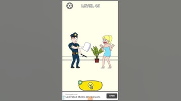 DOP Love Story💕| Delete One Part & Games DOP Puzzle | Level 45 | stage 45 #shorts