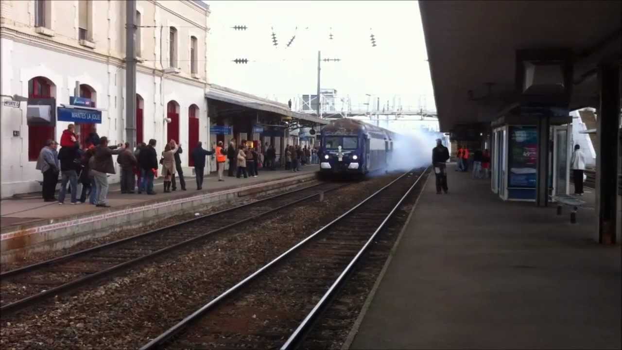 Départ à la retraite d'un conducteur de train / Last train before driver retirement